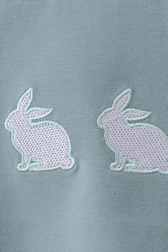 Boy's Blue Bunny Shirt
