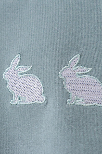 Boy's Blue Bunny Shirt