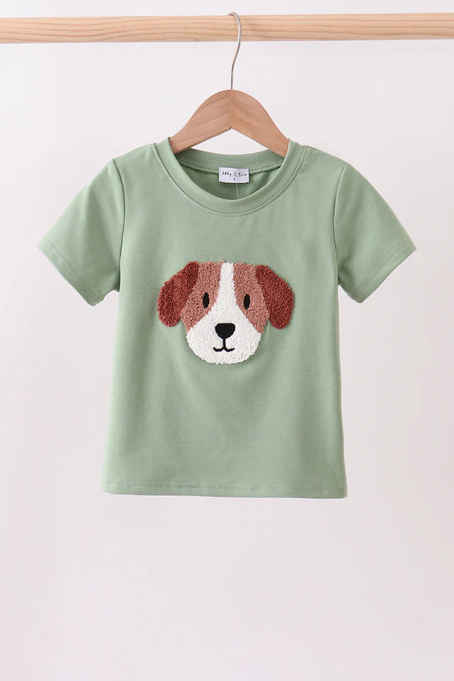 Puppy French Knot Top