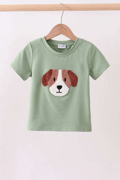 Puppy French Knot Top