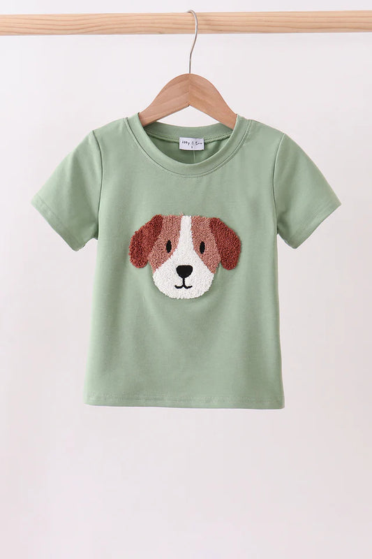 Puppy French Knot Top