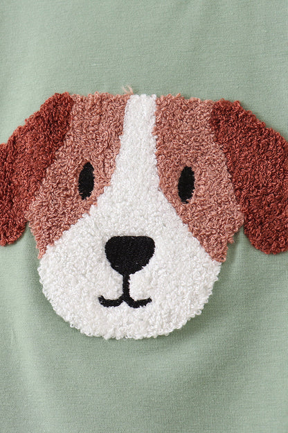 Puppy French Knot Top