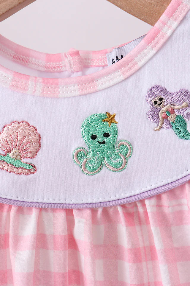 Plaid Bloomer Set