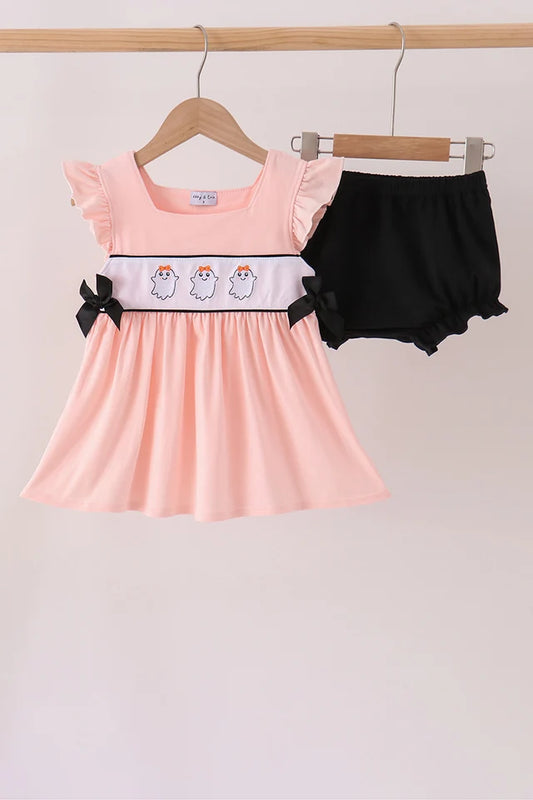 Pink Ghost Embroidery Set