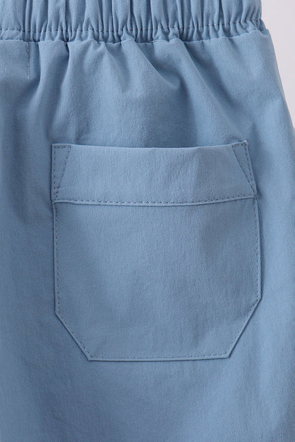 Dusty Blue Performance Shorts