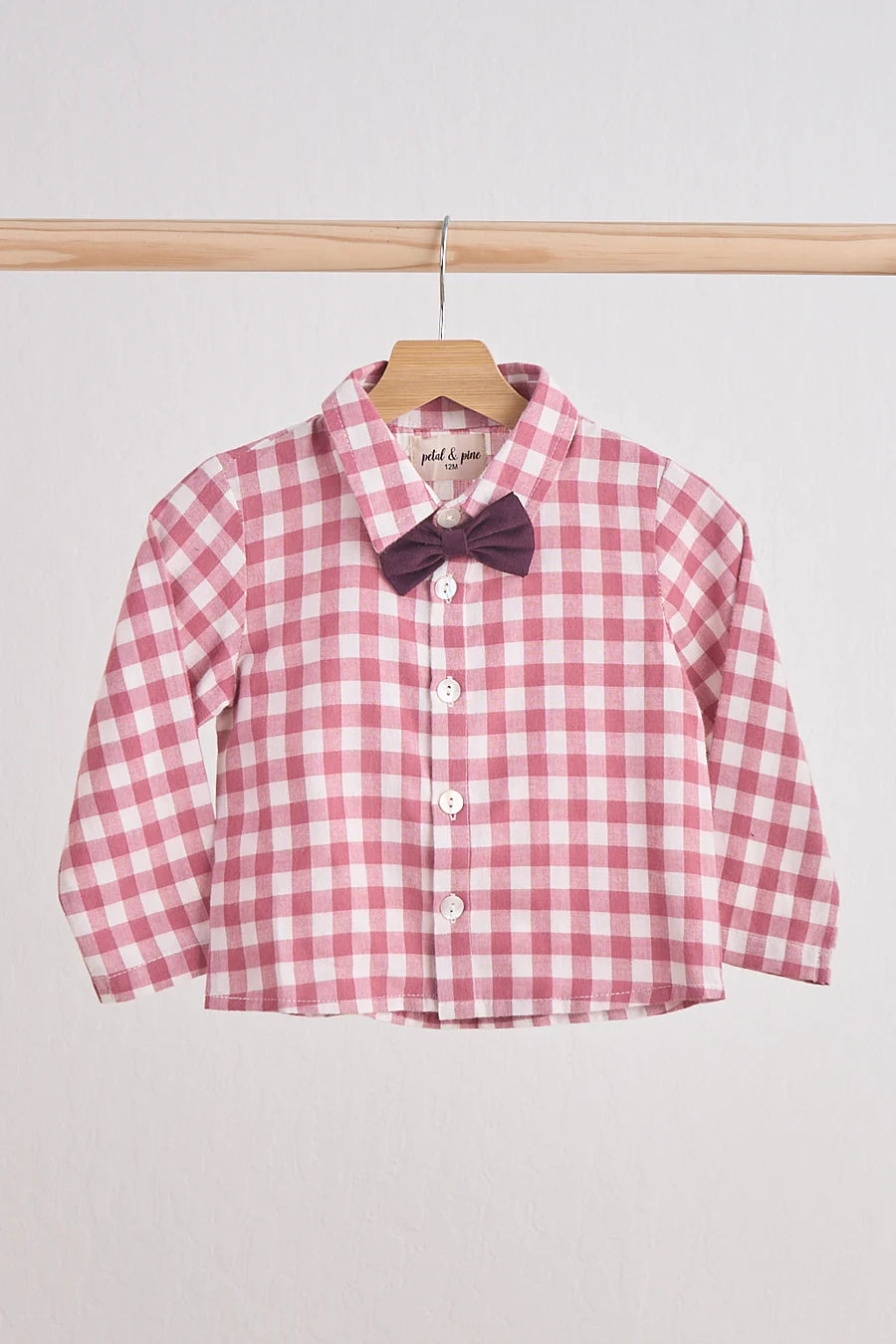 Gingham Boy Flannel Button Down