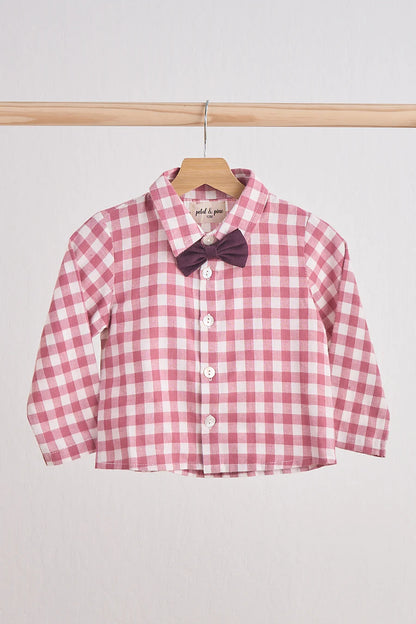 Gingham Boy Flannel Button Down