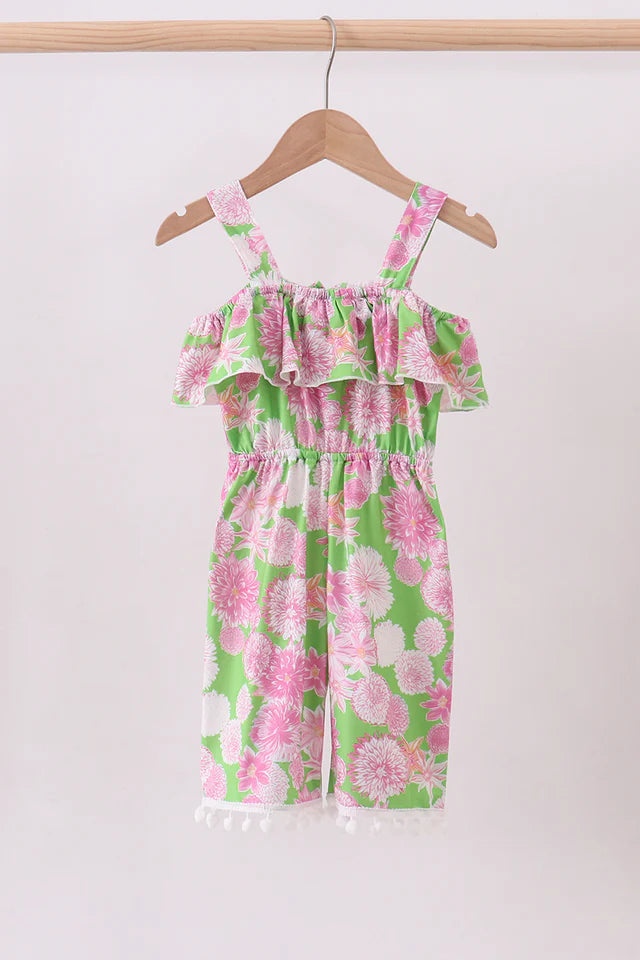 Floral Ruffle Jumpsuit