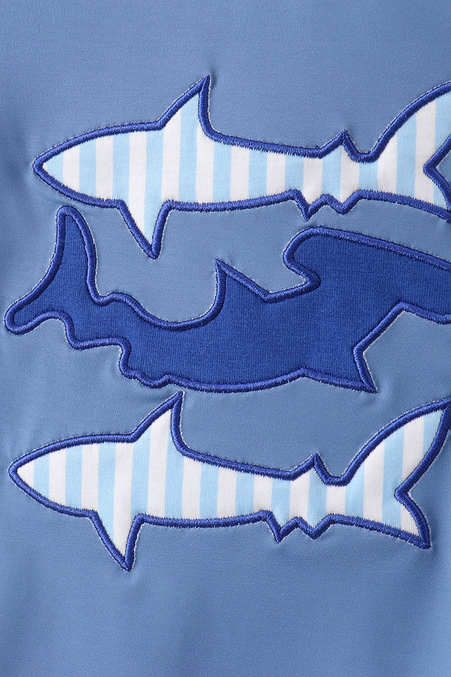 Shark 2 Piece Boys Bathing Suit