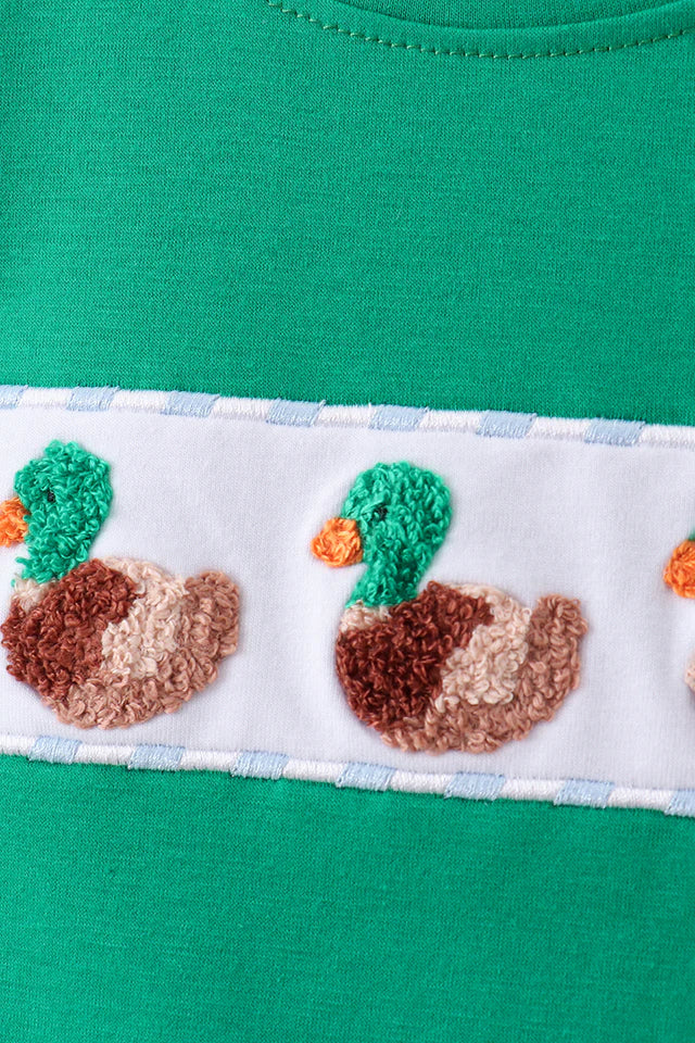 Duck Print Shorts Set